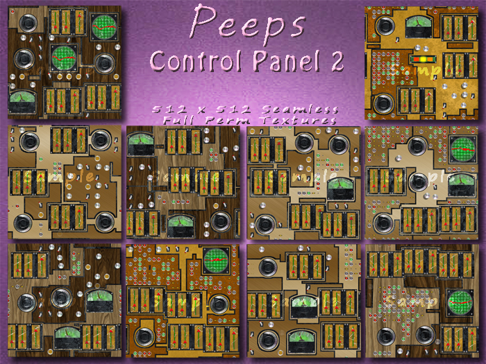 Peeps Textures Control Panel 2