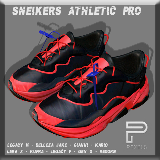 Sneikers Athletic Pro  - UNPACK FATPACK - =PIXELS=