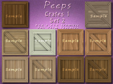 Peeps Textures Crates 1 Set 2