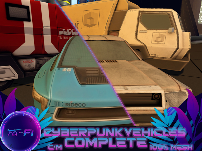 [Fa-Fi] Cyberpunk Vehicles Complete Pack [C/M]