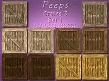 Peeps Textures Crates 3 Set 1