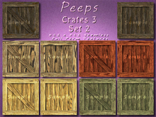 Peeps Textures Crates 3 Set 2
