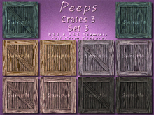 Peeps Textures Crates 3 Set 3