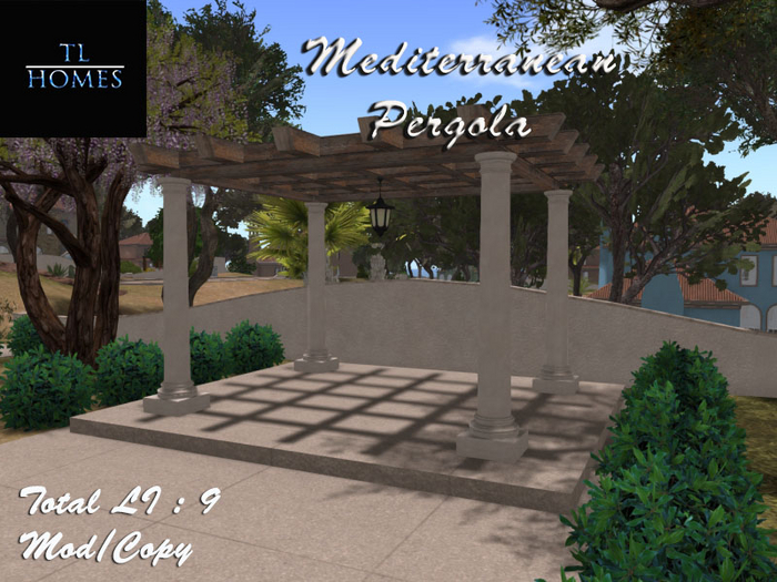 TLH Mediterranean Pergola (Boxed)