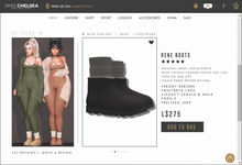 .miss chelsea. Rene Boots Black