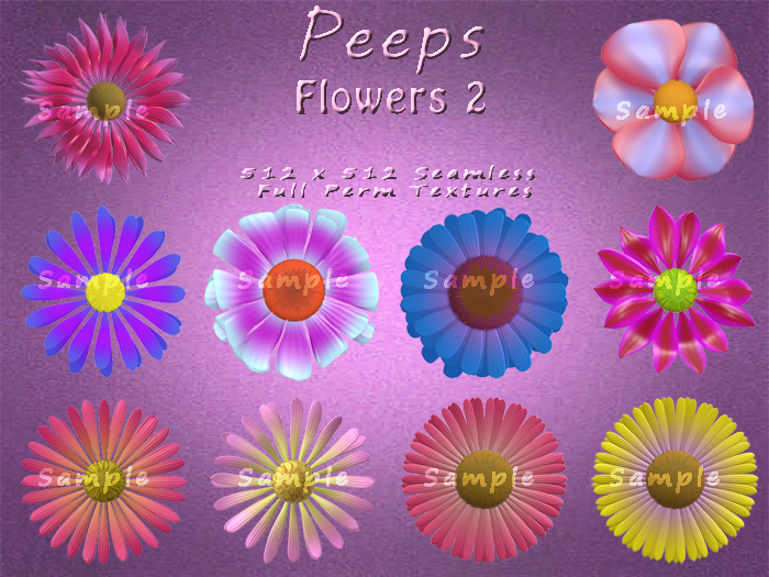 Peeps Textures Flowers 2