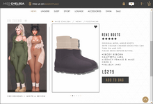 .miss chelsea. Rene Boots Dusk