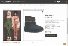 .miss chelsea. Rene Boots Petrol