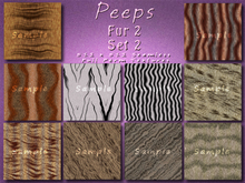 Peeps Textures Fur 2 Set 2