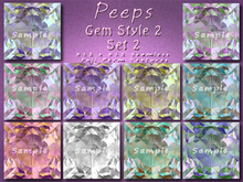 Peeps Textures Gem Style 2 Set 2