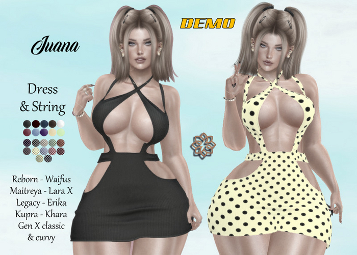 ::FOR YOU:: JUANA DRESS (DEMO 5 MIN)