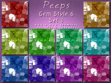 Peeps Textures Gem Style 6 Set 1