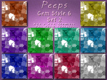 Peeps Textures Gem Style 6 Set 2