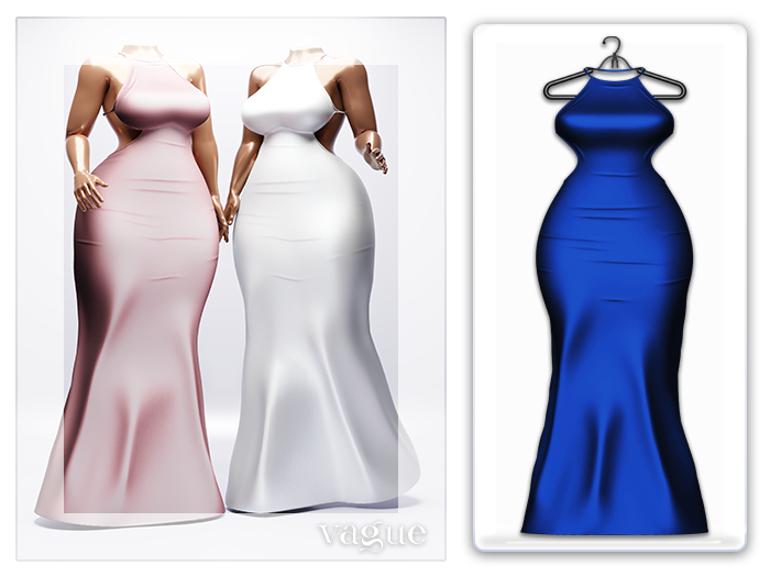 Vague. Venice Dress II - Blue -