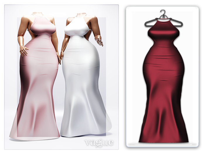 Vague. Venice Dress II - Bordeaux -