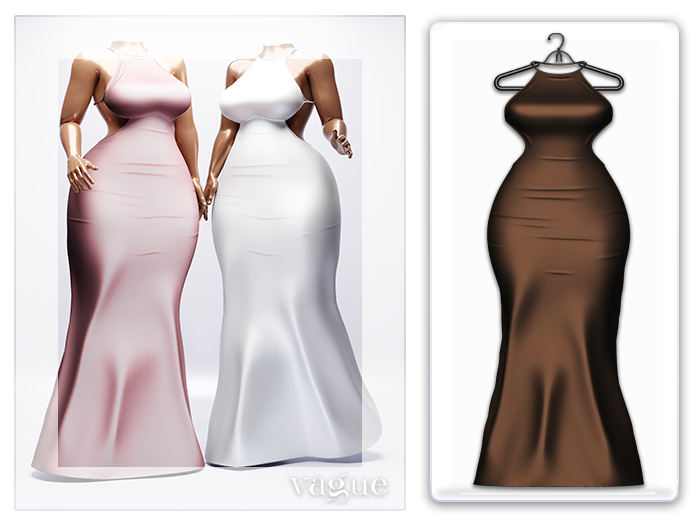 Vague. Venice Dress II - Chocolate -