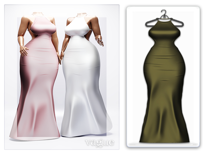 Vague. Venice Dress II - Olive -