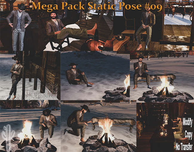 [OP] - Mega Pack Static Pose #09