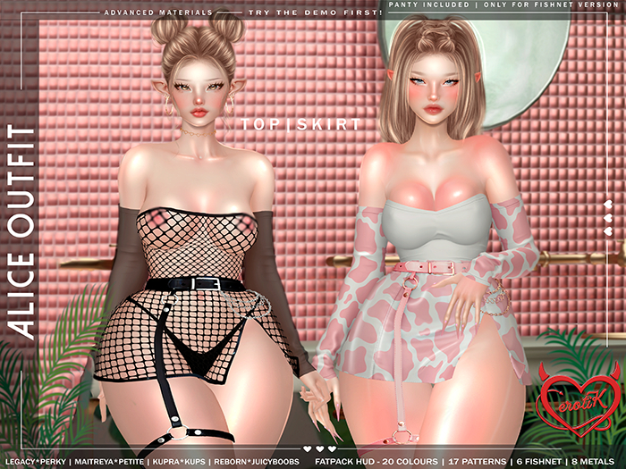 [erotiK] Alice Top FATPACK
