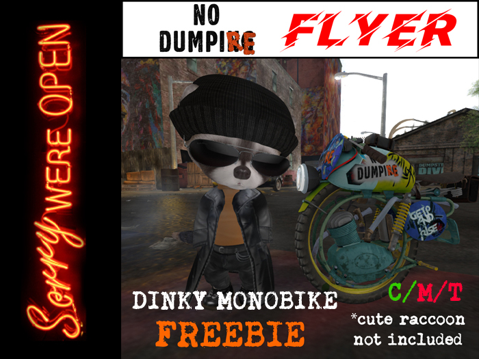 FREE! NO DUMPIRE DINKY FLYER 