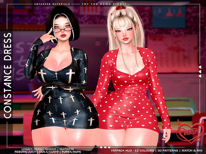 [erotiK] Constance Dress FATPACK