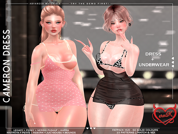 [erotiK] Cameron Dress FATPACK
