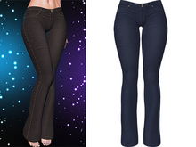 Ramona Low Rise Flared Jeans 2.0 [Midnight] - Maitreya Lara • LaraX • Petite • PetiteX • Legacy • Reborn
