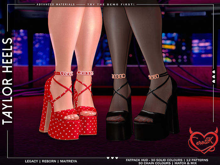 [erotiK] Taylor Heels FATPACK