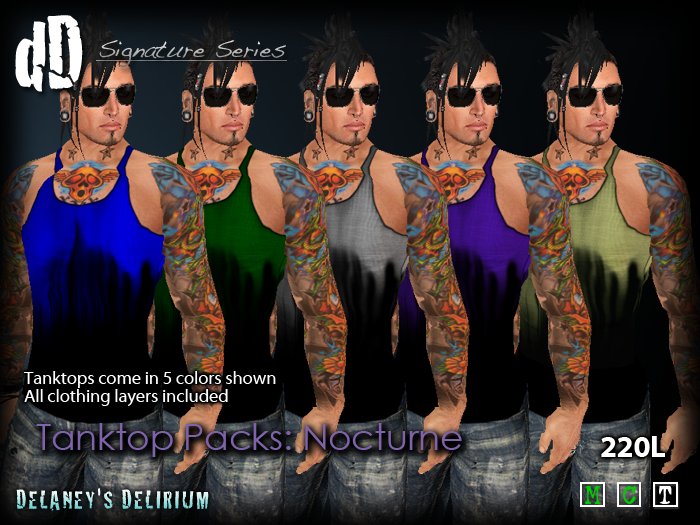 Tanktop Packs (Signature Series) - Stain Nocturne