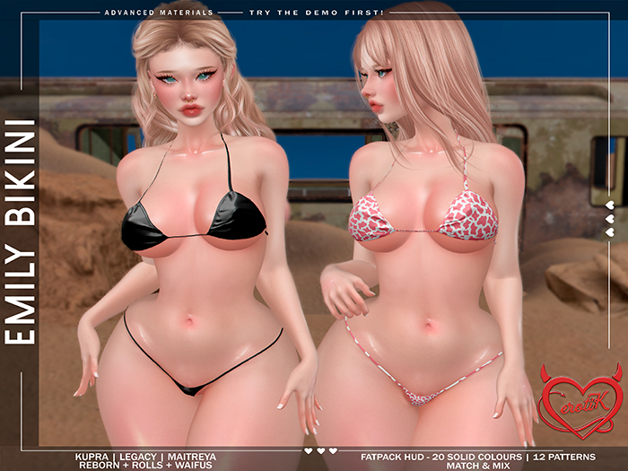 [erotiK] Emily Bikini FATPACK
