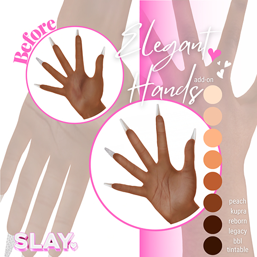 SLAY. - "Elegant Hands" / FATPACK