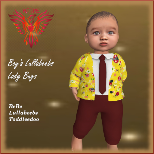 H.O.P.E. Boy Suit Lady Bug