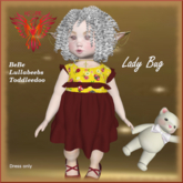 H.O.P.E. Girl's Lady Bug Dress