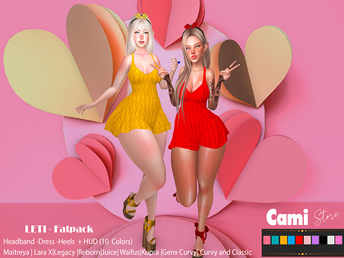 .::CaMi ::.#26 LETI Outfit  - Fatpack (addme)