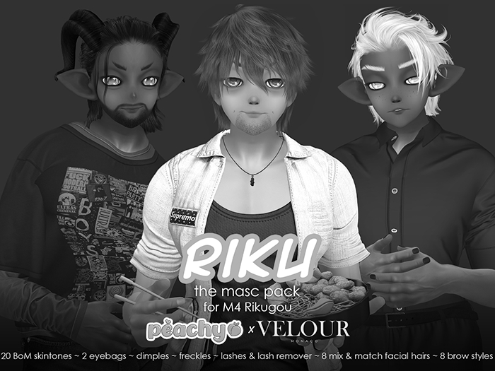 (( peachy )) - Riku Masc - DEMO