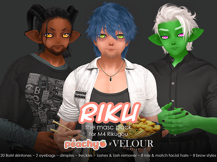 (( peachy )) - Riku Masc - Petal