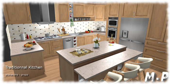 M.P traditionnal kitchen