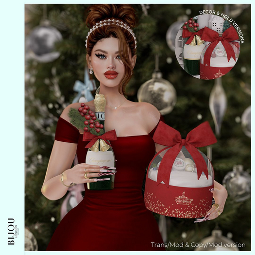 BIJOU :: Christmas Cake & Champagne *add me*