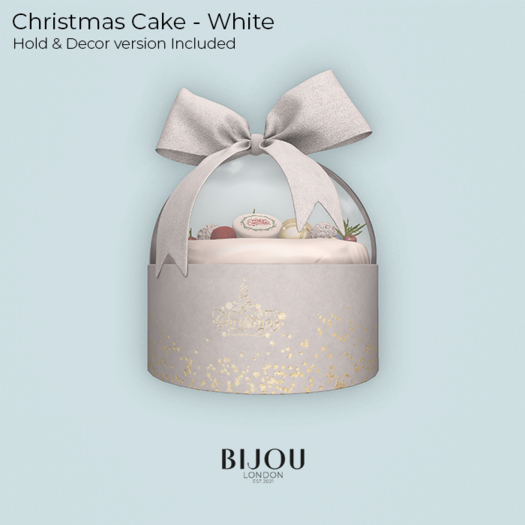 BIJOU :: Christmas Cake - White *add me*