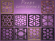 Peeps Textures Gothic Grating 2