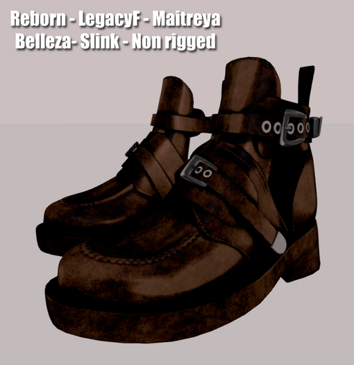!!! Revna !!! 500F Shoe Redish Brown  Leather