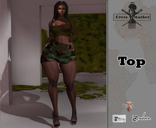 ~ DM ~ VICTONY Top - brown