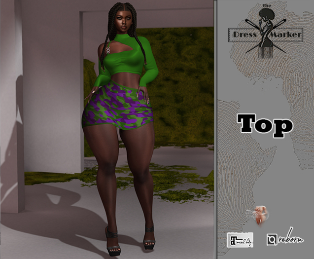 ~ DM ~ VICTONY Top - light green