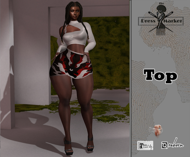 ~ DM ~ VICTONY Top - white