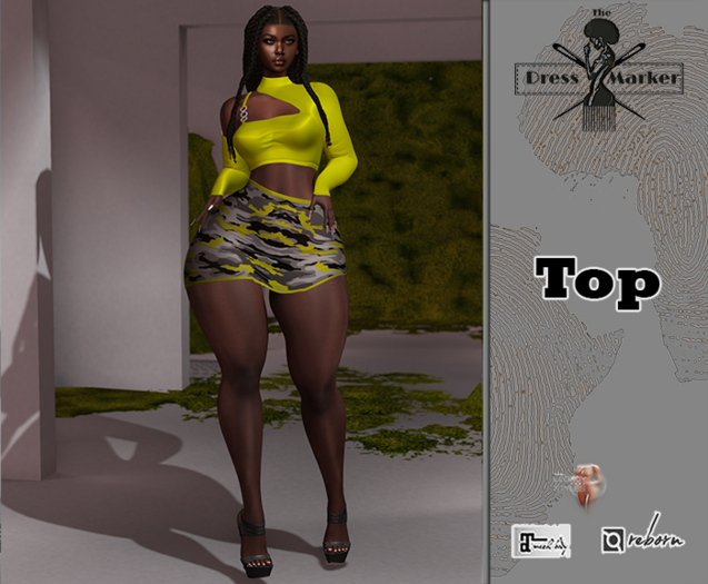 ~ DM ~ VICTONY Top - yellow