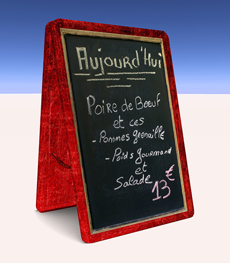 Board - Plat du Jour
