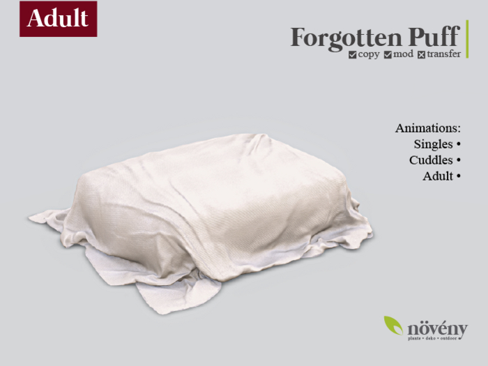 Noveny - Forgotten Puff - Adult