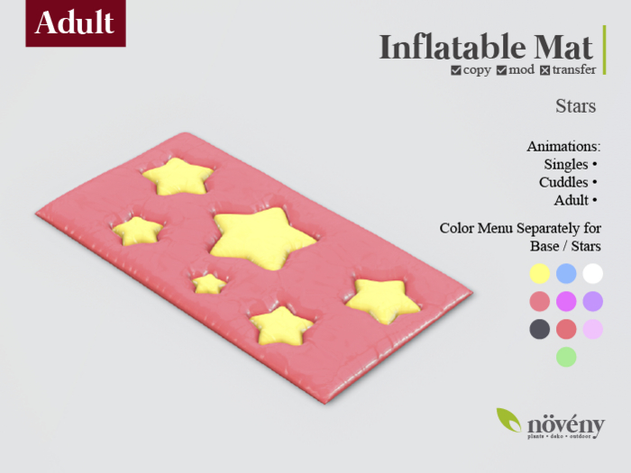 Noveny - Inflatable Mat - Stars (A)