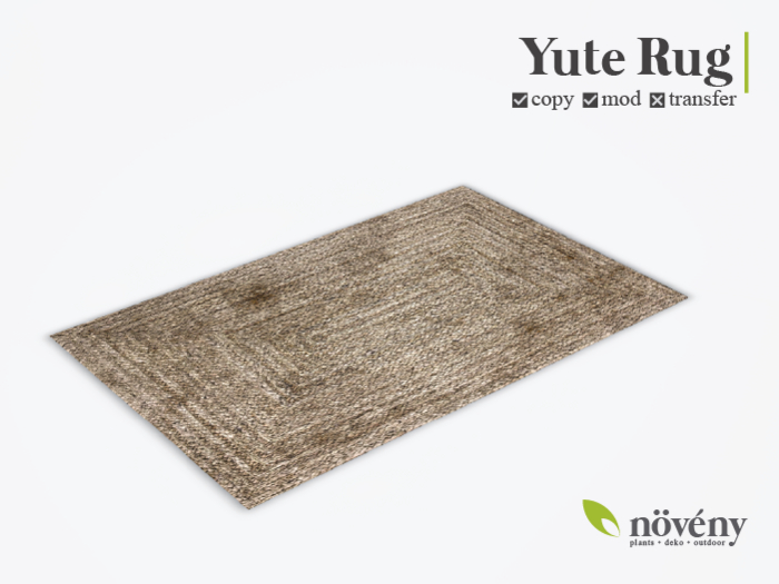Noveny - Yute Rug - RezzMe