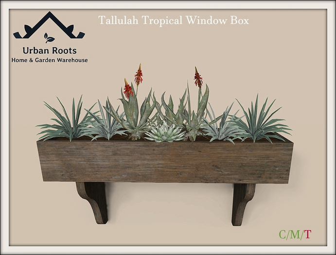 UR Tallulah Tropical Window Box